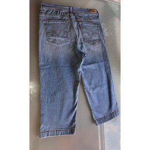 Levi's Jeans 512 Perfectly Slimming Capri Jeans Womens Size 10 Blue Denim Casual